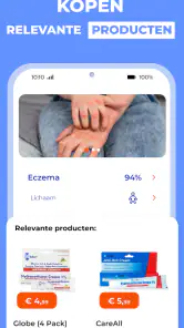 AI Huidmonitor scan - Skinive screenshot