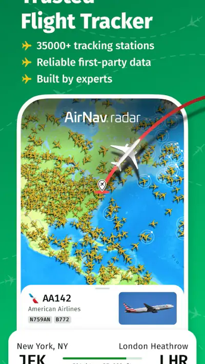 AirNav Radar – Flight Tracker screenshot 1