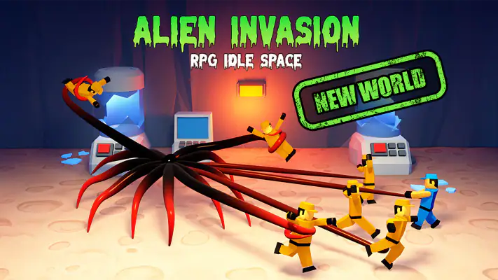 Alien Invasion: RPG Idle Space screenshot 1