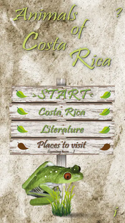 Animals of Costa Rica screenshot 1
