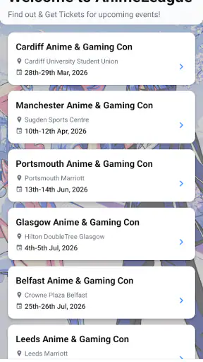 Animeleague screenshot 1