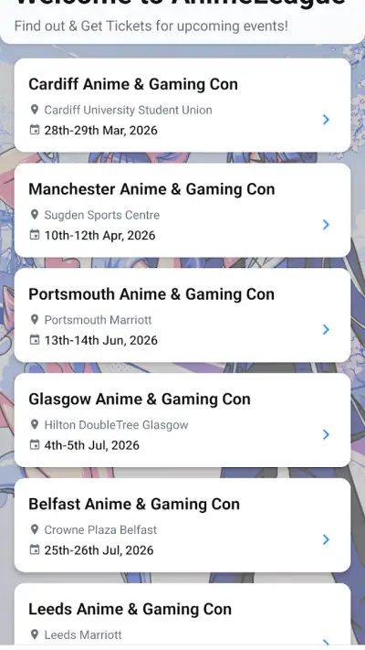 Animeleague screenshot 1