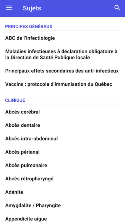 Antibiothérapie Pédiatrique screenshot 1