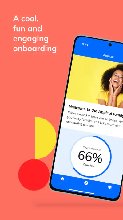 Appical, the onboarding app screenshot 1