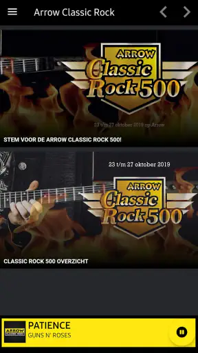 Arrow Classic Rock screenshot 1