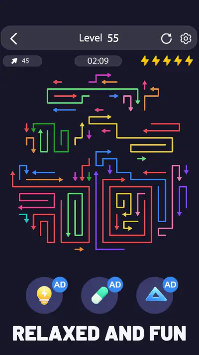 Arrow Maze-Tap Away screenshot 1