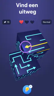 Arrow Puzzle 3D - Puzzelspel screenshot 2