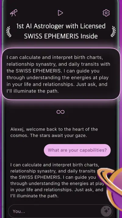 astroskop: Astro AI Astrologer screenshot 1