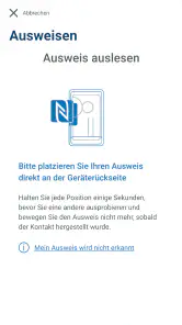 AusweisApp Bund screenshot