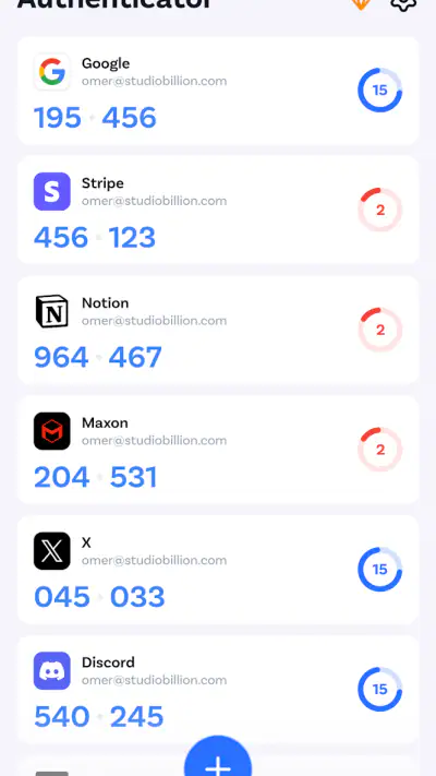 Authenticator Secure App screenshot 1