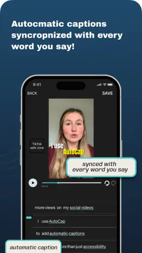 AutoCap Captions Teleprompter screenshot 1