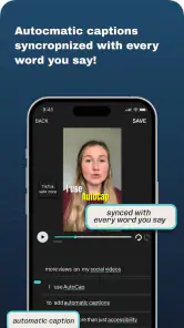 AutoCap Captions Teleprompter screenshot