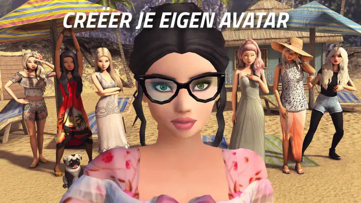 Avakin Life 3D Virtuele Wereld screenshot 1