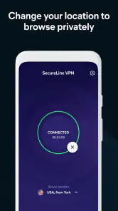 Avast SecureLine VPN Proxy screenshot