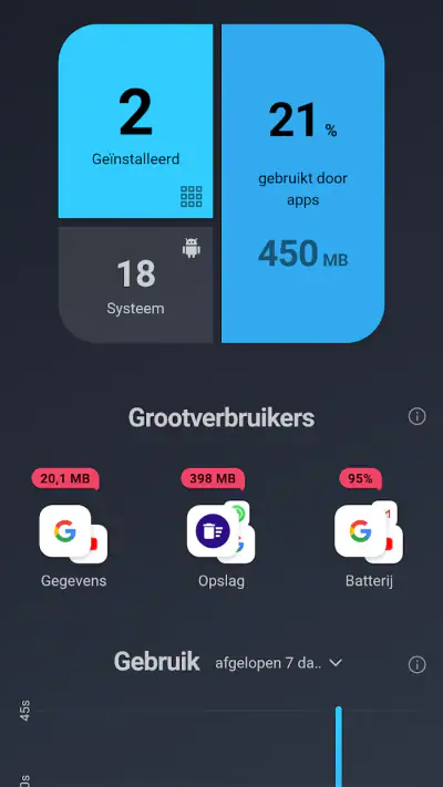 AVG Cleaner: opschonen screenshot 1