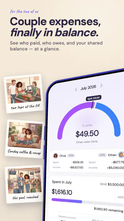 Balance: Couple Budget & Money screenshot 1