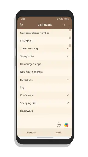 BasicNote: Simpele Notities screenshot 1