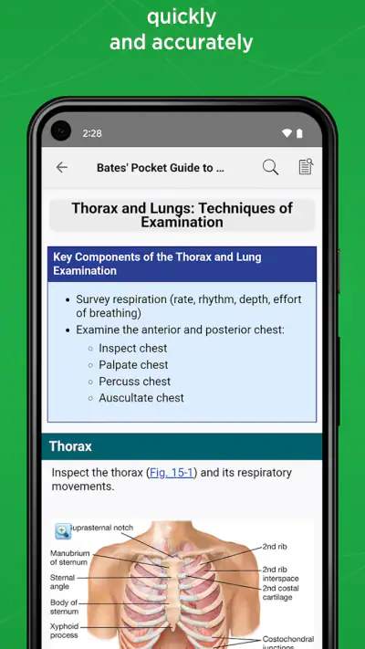 Bates' Physical Examination screenshot 1