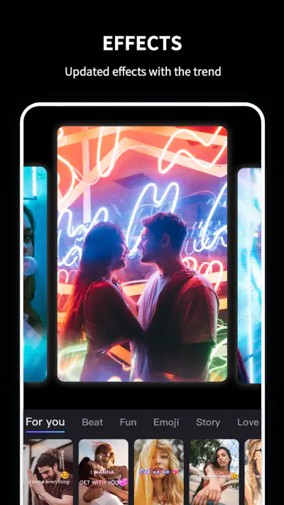Beat.ly - AI Music Video Maker screenshot 1