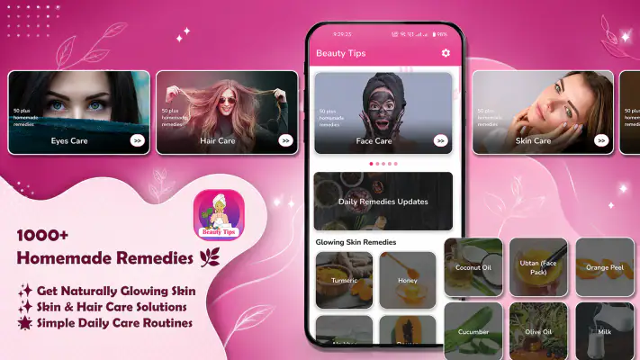 Beauty Tips: Skincare Haircare screenshot 1