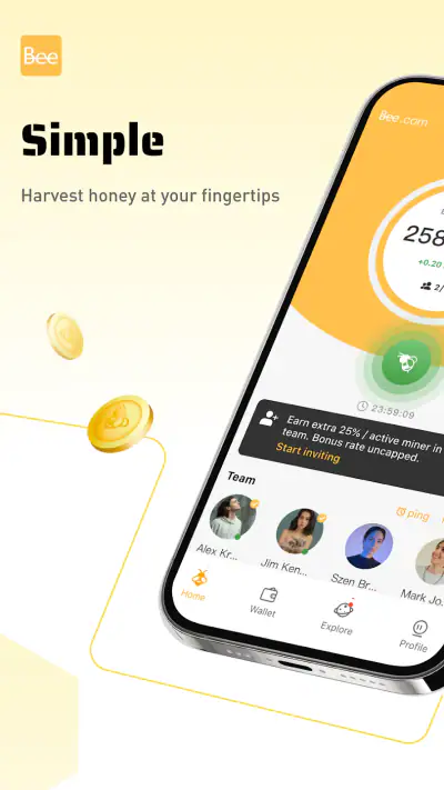 Bee Network screenshot 1