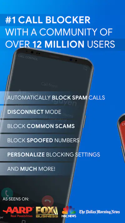 Bel Control - Call Blocker screenshot 1