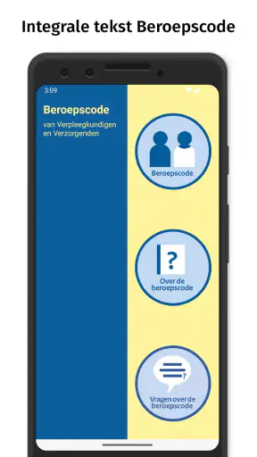 Beroepscode V&V screenshot 1