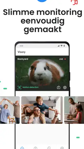 Beveiligingscamera Visory screenshot 1