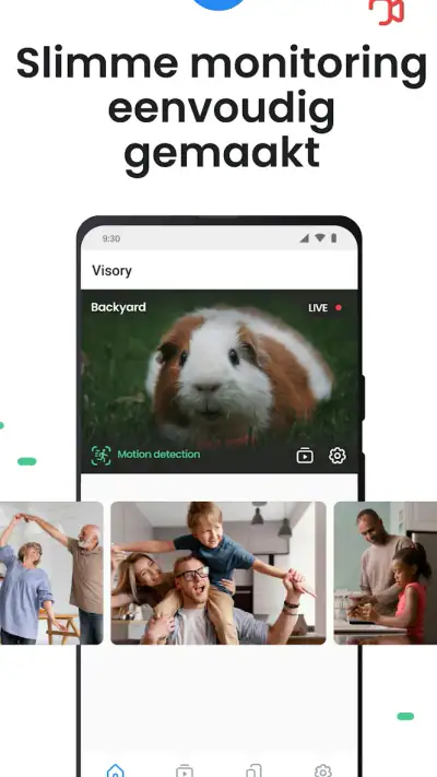 Beveiligingscamera Visory screenshot 1
