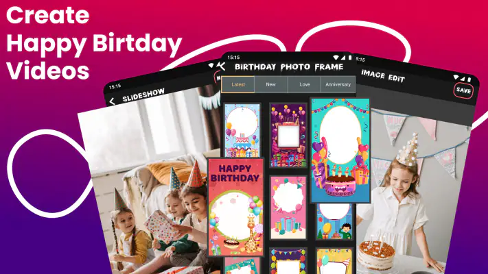Birthday Video Maker 2026 screenshot 1