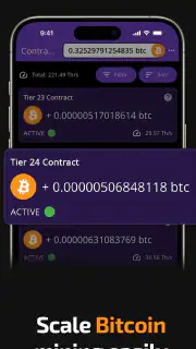 Bitcoin-mijnbouw (Cryptominer) screenshot 8
