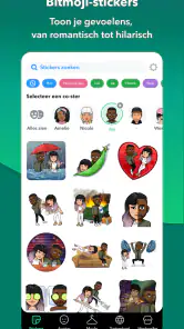 Bitmoji screenshot