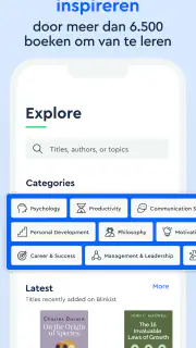 Blinkist: boek samenvattingen screenshot 3