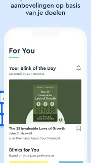 Blinkist: boek samenvattingen screenshot 4