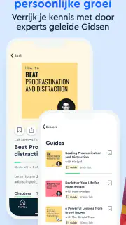 Blinkist: boek samenvattingen screenshot 5