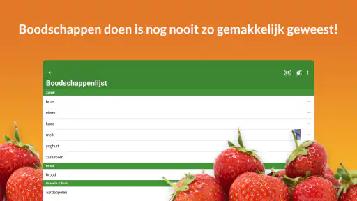 Boodschappenlijst OurGroceries screenshot