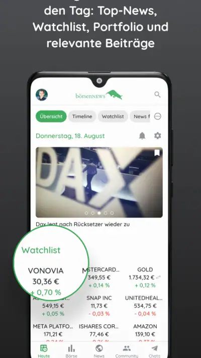 Börse & Aktien - BörsennewsApp screenshot 1