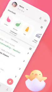 Borstvoeding app Baby-tracker screenshot