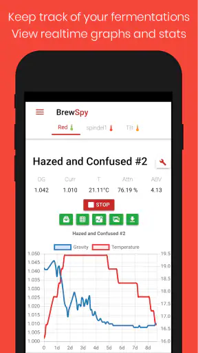 BrewSpy - iSpindel Tilt Plaato screenshot 1