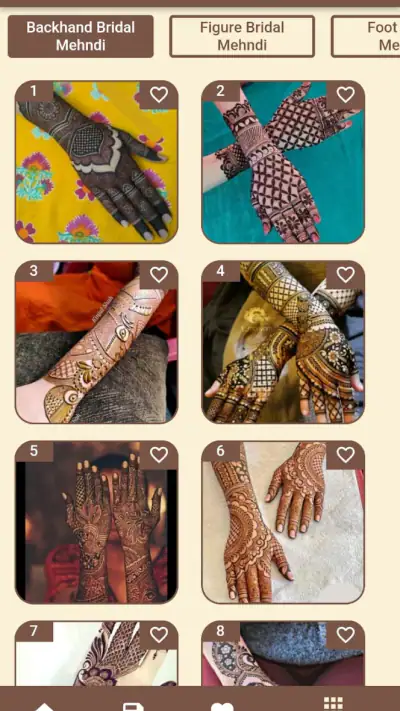 Bridal Mehndi Design screenshot 1