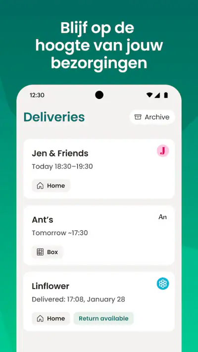 Budbee screenshot 1