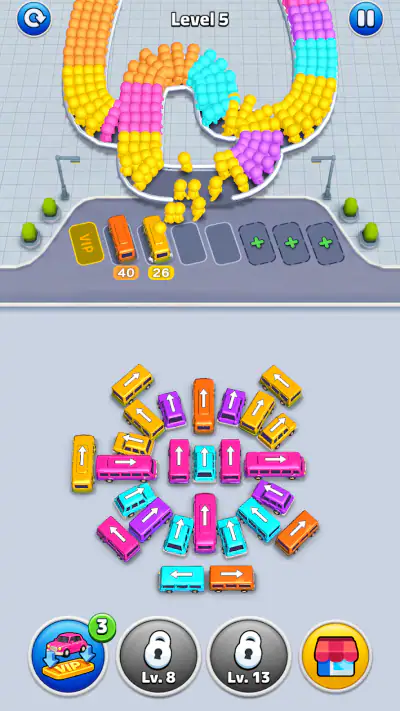Bus Traffic Fever! screenshot 1