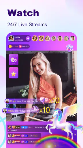 BuzzCast - Live Video Chat App screenshot 1