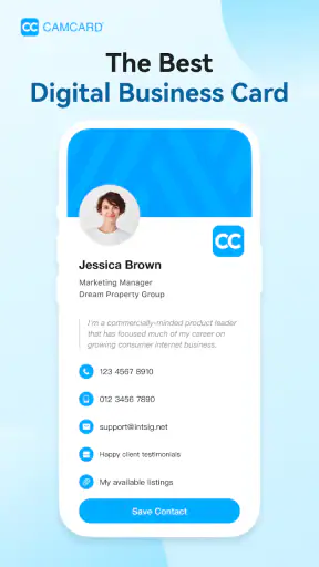 CamCard-AI Scanner, Transcribe screenshot 1