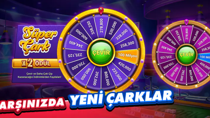 Çanak Okey Plus - Eşli & Canlı screenshot 1