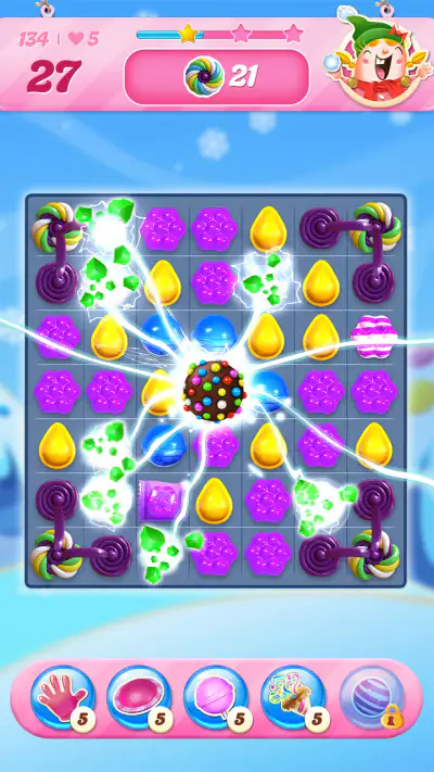 Candy Crush Saga screenshot 1