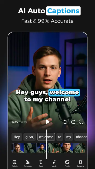 Captions AI - Auto Captions screenshot 1