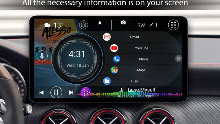 Car Launcher Pro screenshot 1