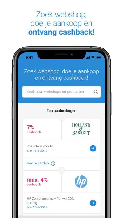 CashbackXL screenshot 1