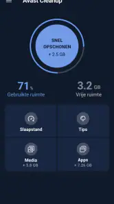 CCleaner: telefoon opschonen screenshot